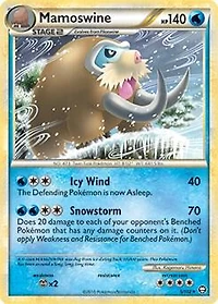 Mamoswine - 5/102 - Non-Holo Verdant Frost Theme Deck Exclusive