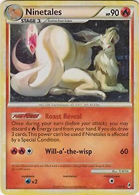 Ninetales - 17/95 - Non-Holo Recon Theme Deck Exclusive