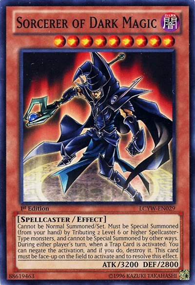 Sorcerer of Dark Magic - LCYW-EN029 - Common - Unlimited Edition