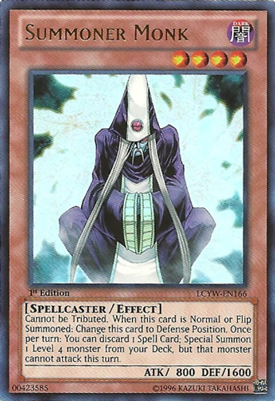 Summoner Monk - LCYW-EN166 - Ultra Rare - Unlimited Edition