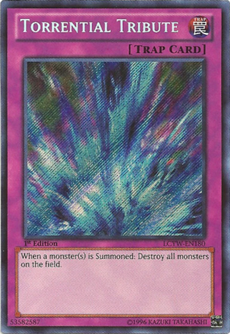 Torrential Tribute - LCYW-EN180 - Secret Rare - Unlimited Edition
