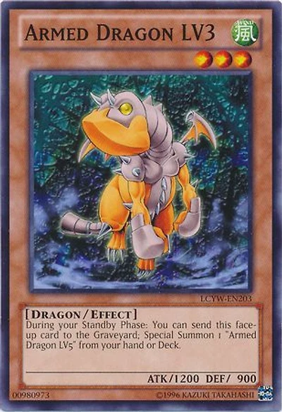 Armed Dragon LV3 - LCYW-EN203 - Common - Unlimited Edition