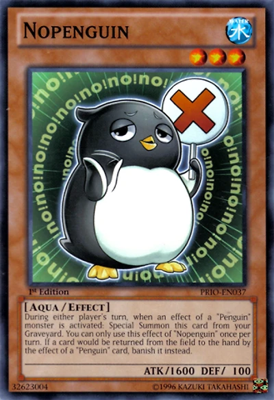 Nopenguin - PRIO-EN037 - Common - Unlimited Edition
