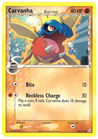 Carvanha - 61/110 Common