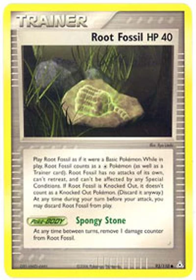 Root Fossil - 93/110 Common