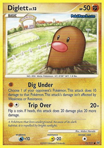 Diglett - 72/127 - Common