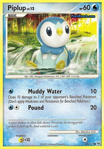 Piplup - 85/127 - Common