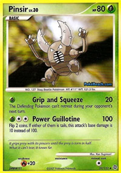 Pinsir - 59/132 - Uncommon
