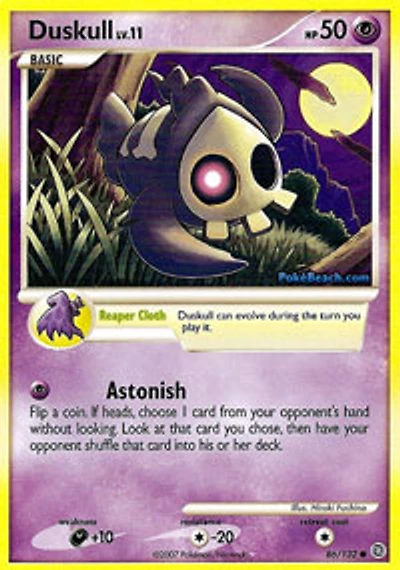 Duskull - 86/132 Common