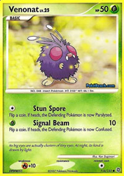 Venonat - 116/132 Common