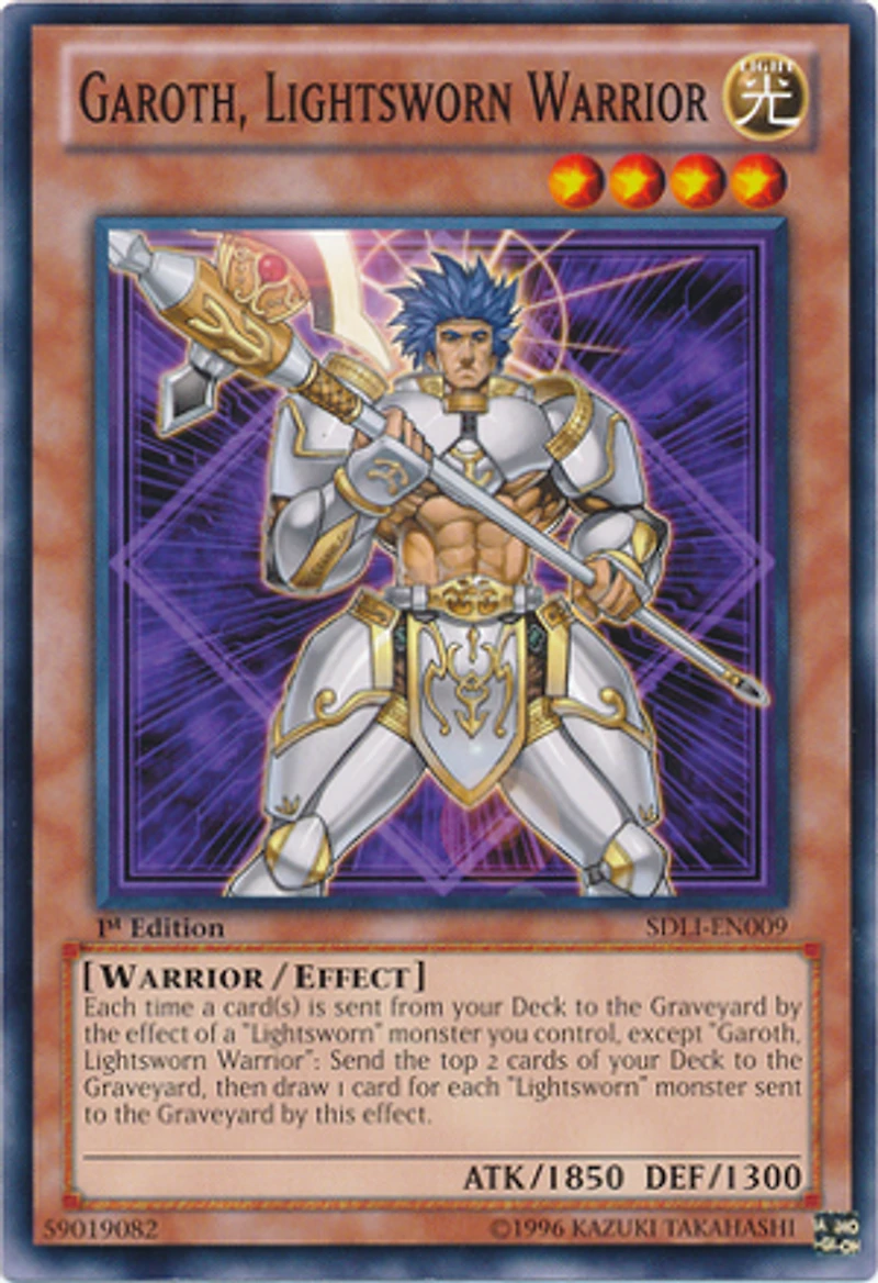 Garoth, Lightsworn Warrior - SDLI-EN009 - Common - 1st Edition