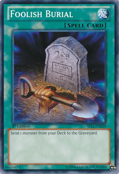 Foolish Burial - SDLI-EN029 - Common - 1st Edition