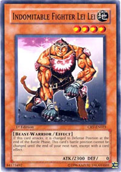 Indomitable Fighter Lei Lei - CRV-EN023 - Common - 1st Edition