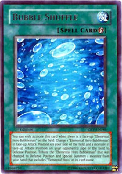 Bubble Shuffle - CRV-EN046 - Rare - 1st Edition