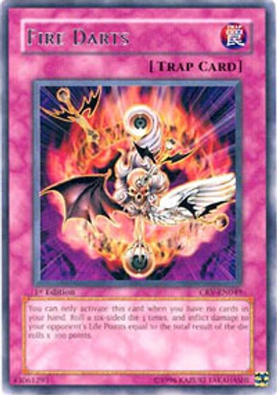 Fire Darts - CRV-EN049 - Rare - 1st Edition