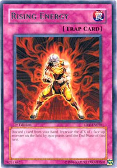 Rising Energy - CRV-EN056 - Rare - 1st Edition