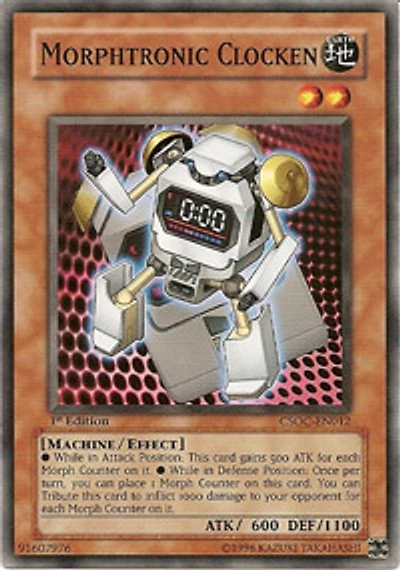 Morphtronic Clocken - CSOC-EN012 - Common - 1st Edition