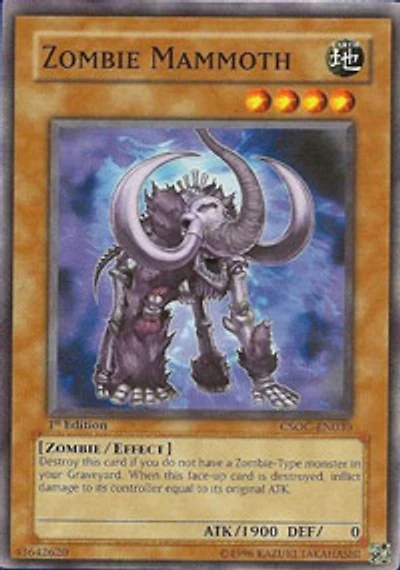 Zombie Mammoth - CSOC-EN030 - Common - 1st Edition