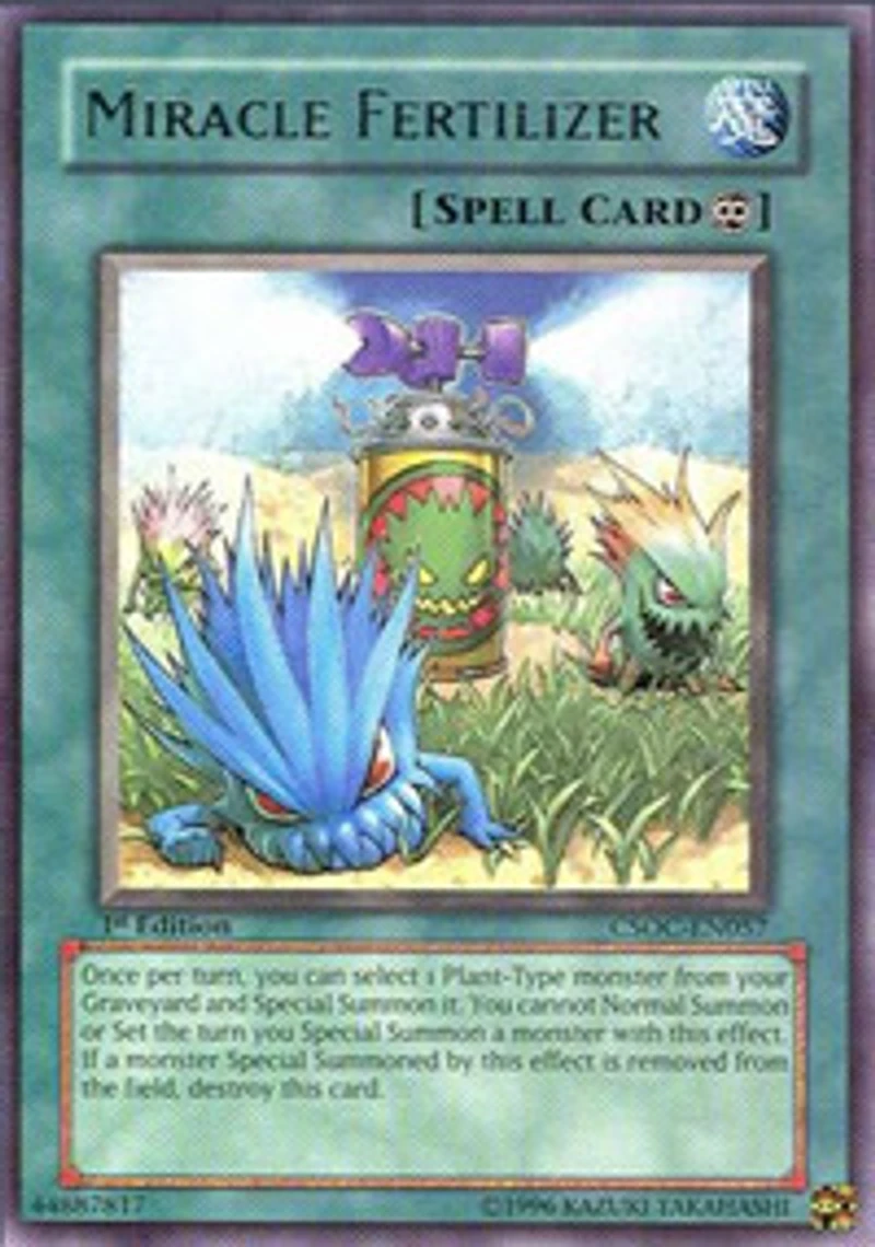 Miracle Fertilizer - CSOC-EN057 - Rare - 1st Edition