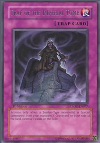 Trap of the Imperial Tomb - CSOC-EN077 - Rare - 1st Edition