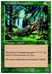 Yavimaya Enchantress