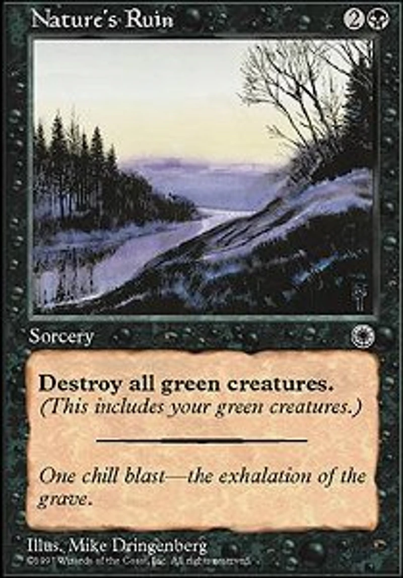 Nature's Ruin