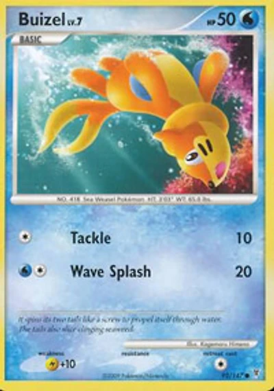 Buizel - 92/147 - Common