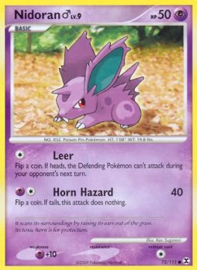 Nidoran♂ - 72/111 - Common