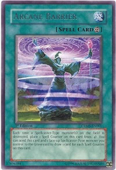 Arcane Barrier - CRMS-EN061 Rare 1st Edition