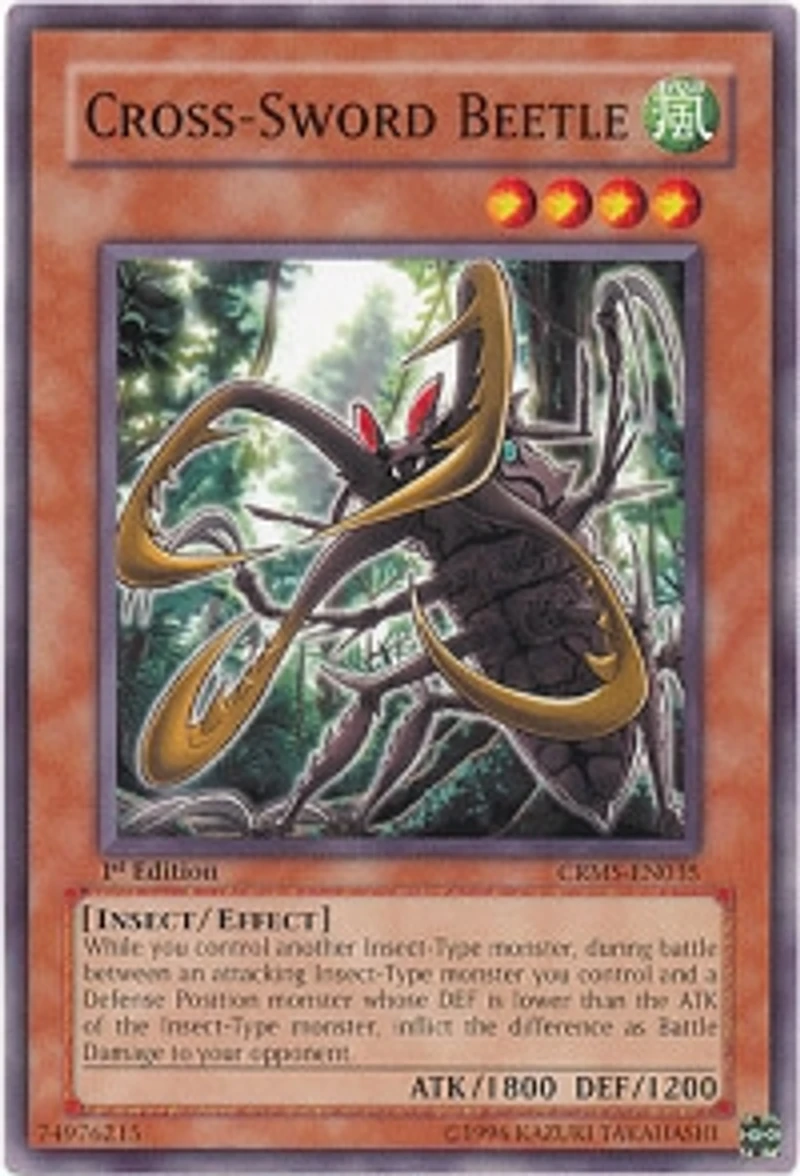 Cross-Sword Beetle - CRMS-EN035 - Common - 1st Edition