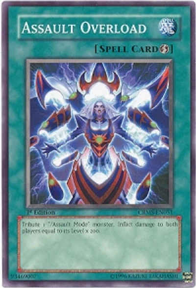 Assault Overload - CRMS-EN051 - Common - 1st Edition