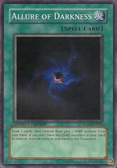 Allure of Darkness - RGBT-ENSE2 - Super Rare - Limited Edition