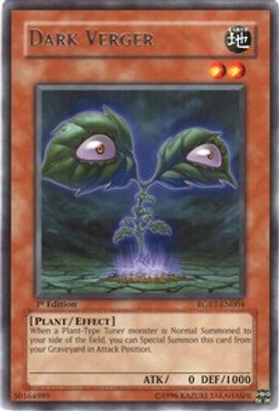 Dark Verger - RGBT-EN004 - Rare - 1st Edition