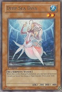Deep Sea Diva - RGBT-EN035 - Rare - 1st Edition