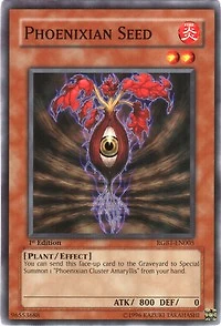 Phoenixian Seed - RGBT-EN005 - Common - 1st Edition