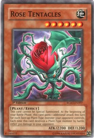 Rose Tentacles - RGBT-EN007 - Common - 1st Edition