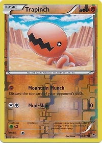 Trapinch - 53/111 - Common - Reverse Holo