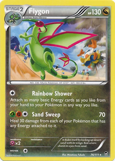 Flygon - 76/111 - Rare