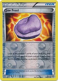 Jaw Fossil - 94/111 - Uncommon - Reverse Holo