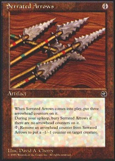 Serrated Arrows