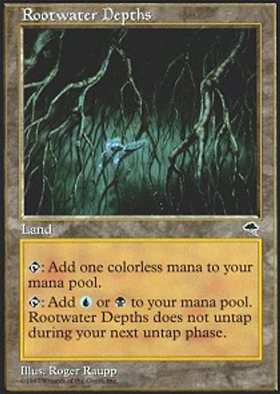 Rootwater Depths