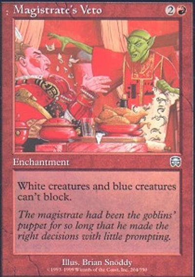 Magistrate's Veto