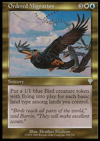 Ordered Migration