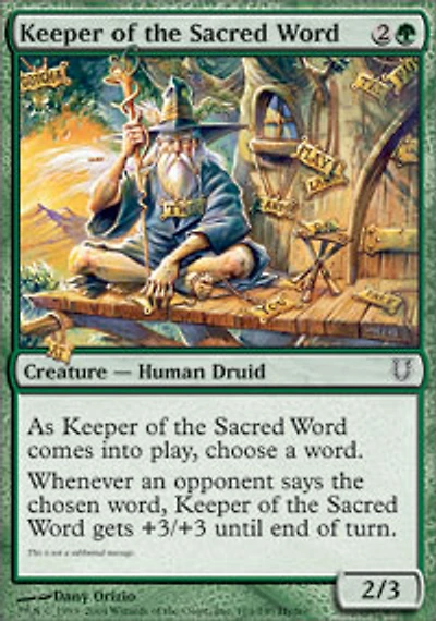 Keeper of the Sacred Word