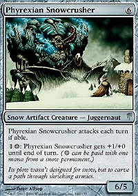 Phyrexian Snowcrusher