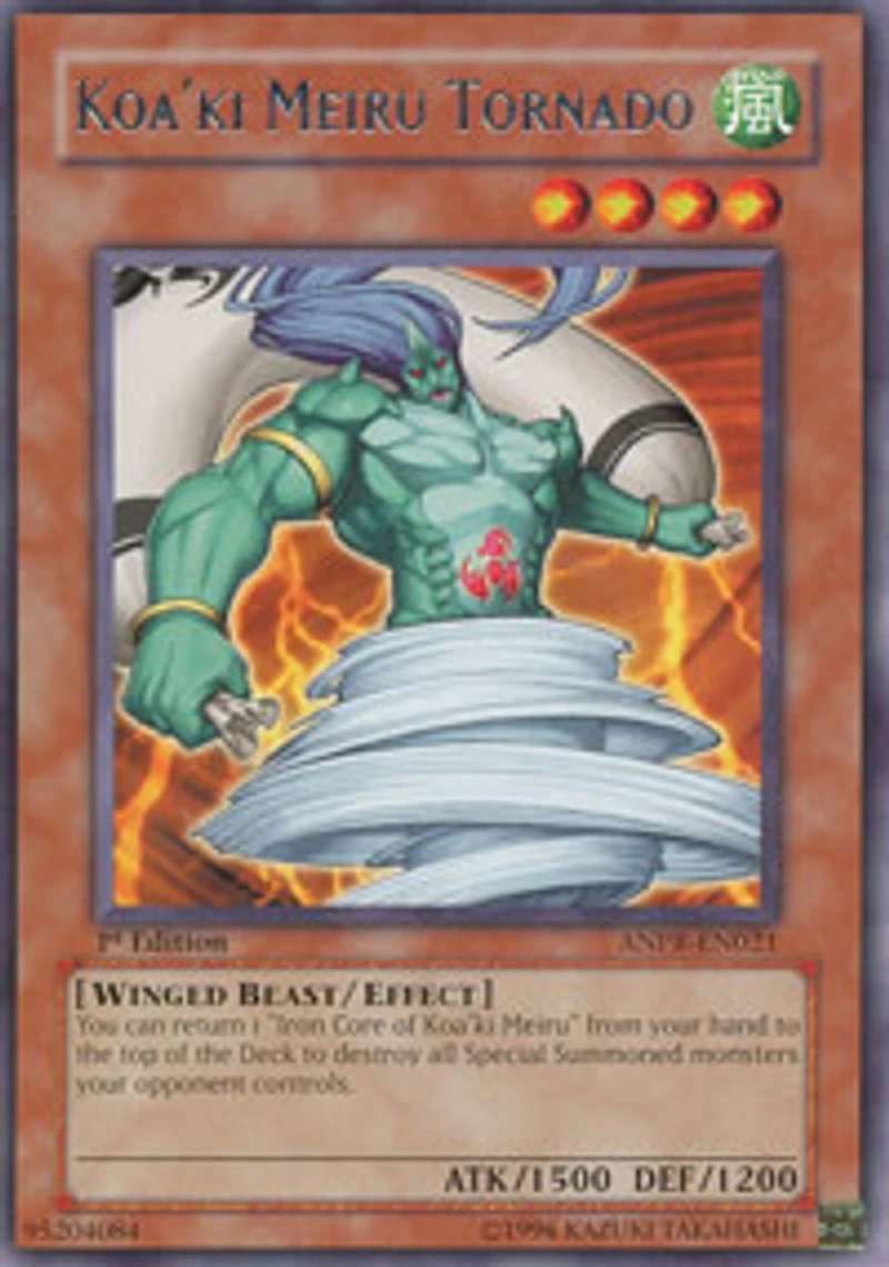 Koa'ki Meiru Tornado - ANPR-EN021 Rare 1st Edition