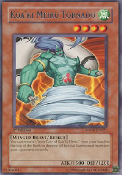 Koa'ki Meiru Tornado - ANPR-EN021 Rare 1st Edition