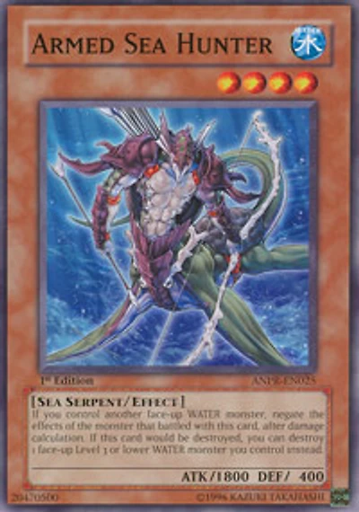 Armed Sea Hunter - ANPR-EN025 - Common - 1st Edition