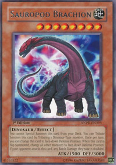 Sauropod Brachion - ANPR-EN095 - Rare - 1st Edition