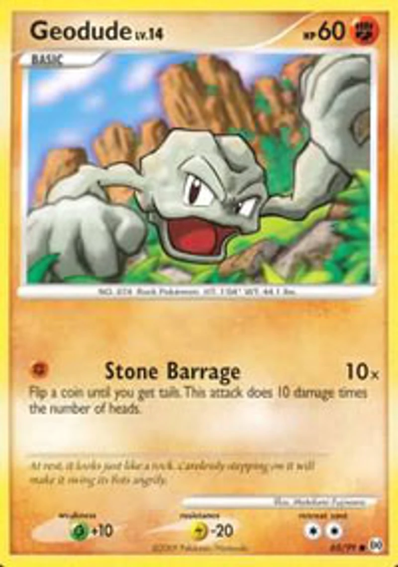 Geodude - 65/99 Common